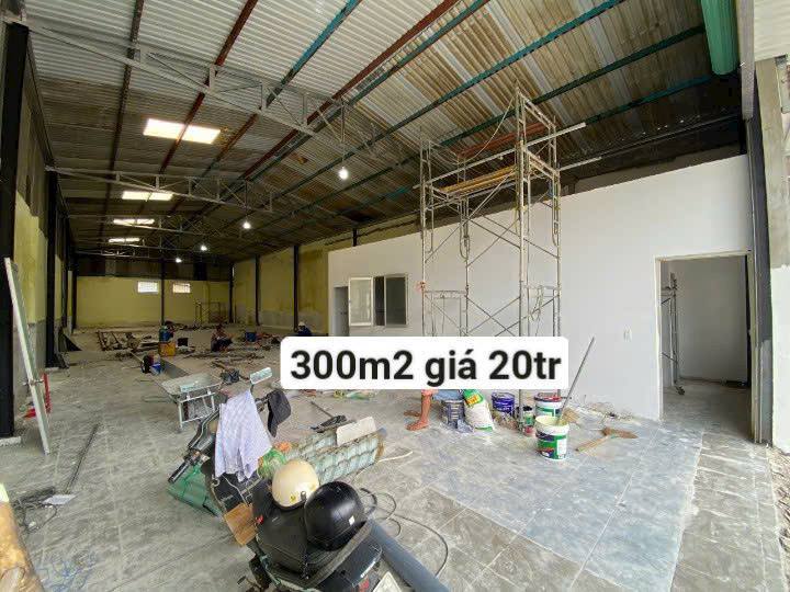 Cho thuê kho 300m2 tại Visip 1, Thuận An, Bình Dương giá 20 triệu